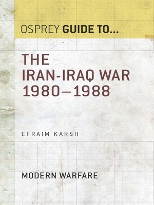 cover image of The Iran–Iraq War 1980–1988